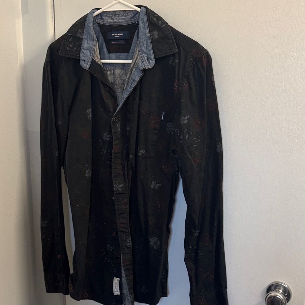 Jack and Jones Black Dress Shirt